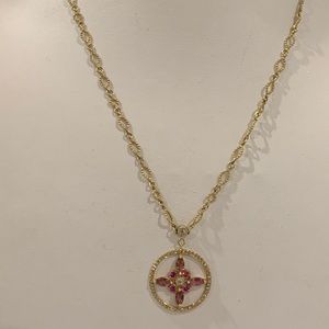 18 karat yellow gold Lauren K necklace